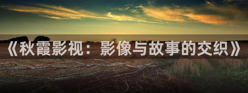 新视觉影院青苹果影院：《秋霞影视：影像与故事的交织》